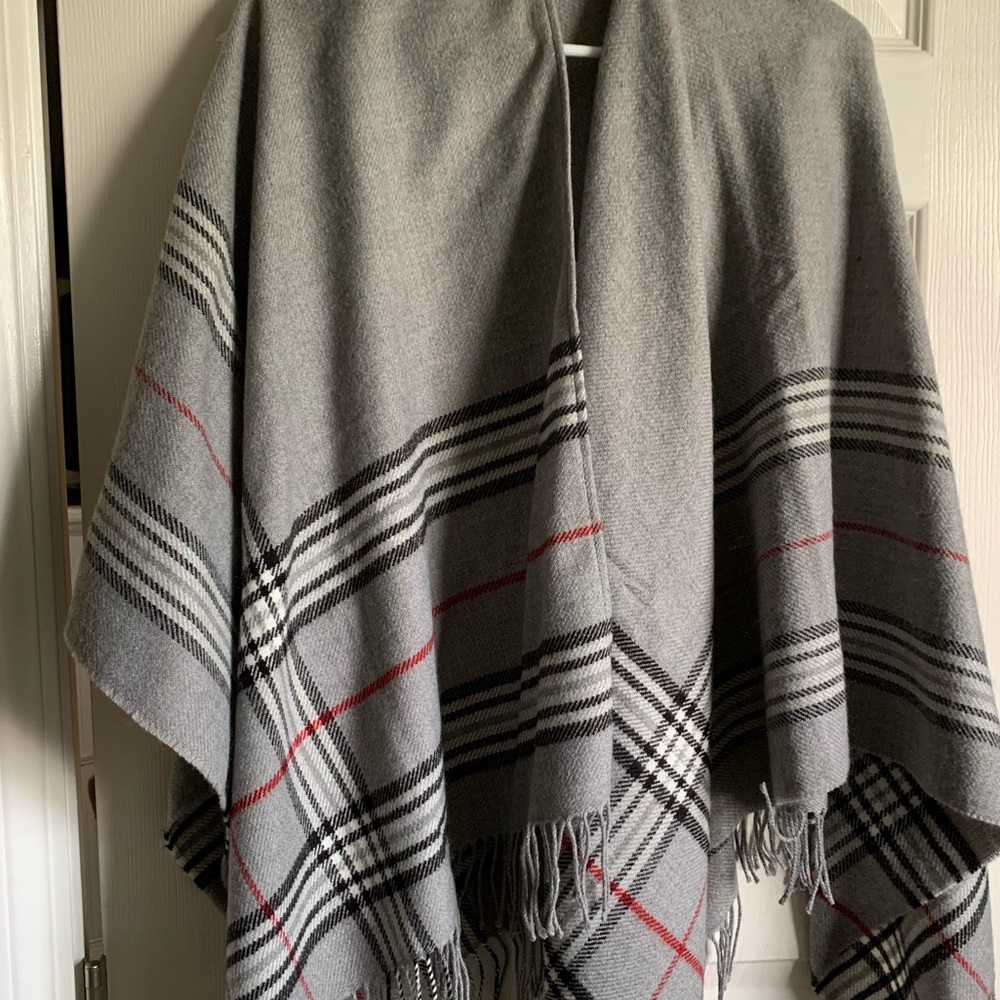 Blanket Scarf Poncho